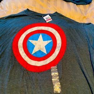 Captain America T shirt new with tags